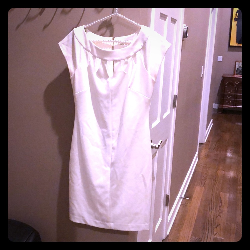 Laundry By Design Winter White cocktail dress